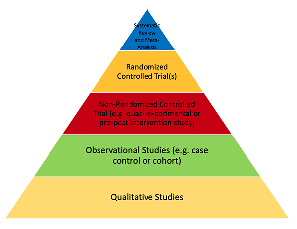 literature review level of evidence
