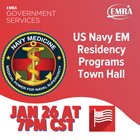 US Navy Emergency Medicine Residency Town Hall